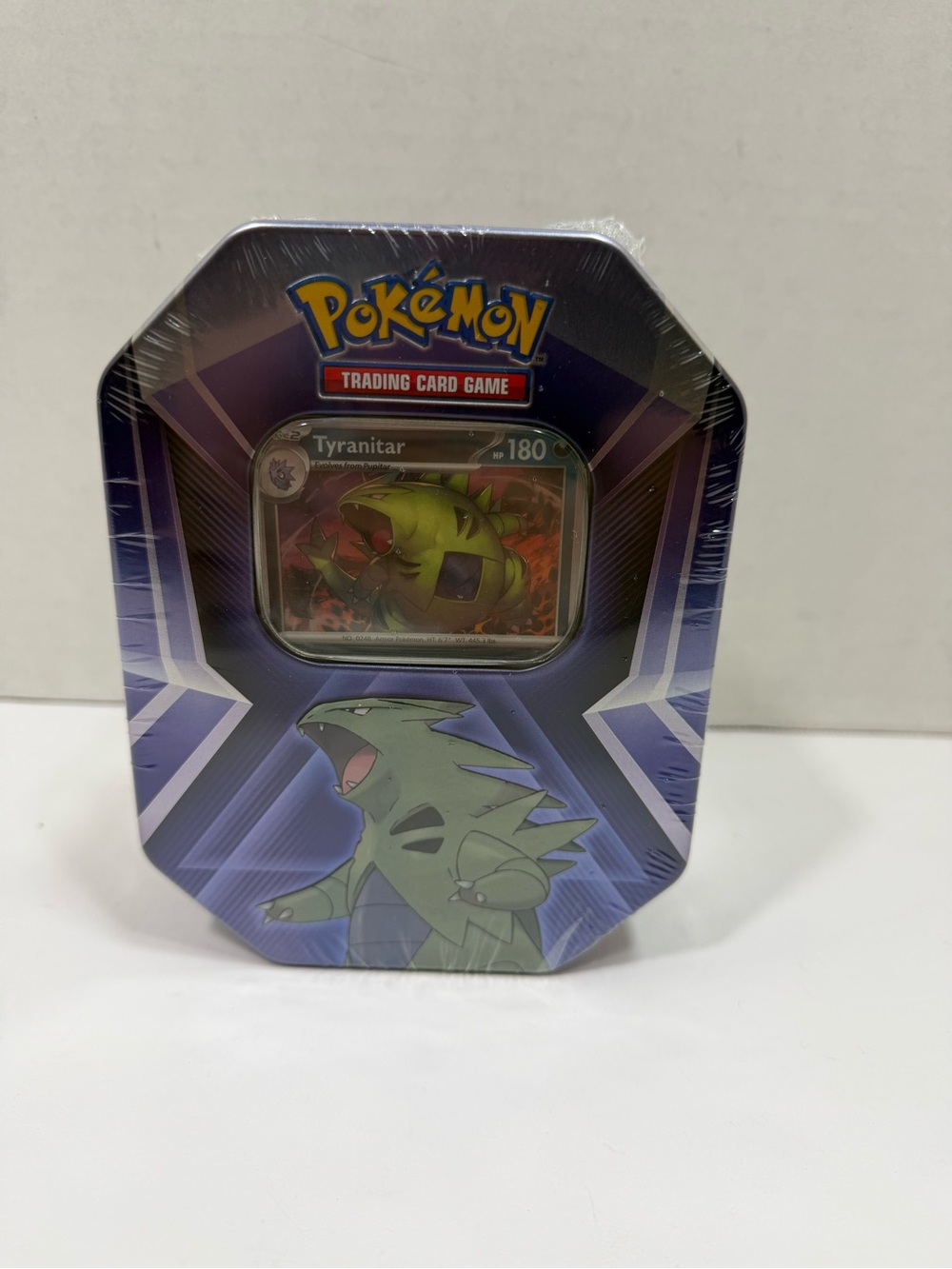 Pokemon Tyranitar Collectible Tin NIB